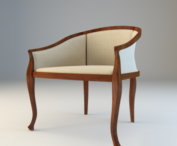 Simple European Style Single Chair-ID:193995444