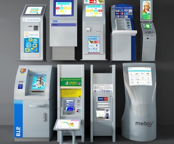 现代自助机ATM取款机电子-ID:613237217