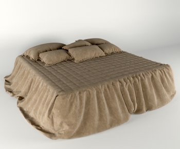 Modern Double Bed-ID:447799654