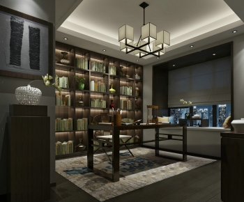 New Chinese Style Study Space-ID:570567824
