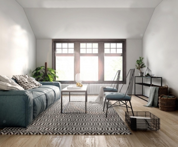 Nordic Style A Living Room-ID:222469712
