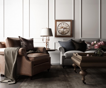 American Style Sofa Combination-ID:562451884