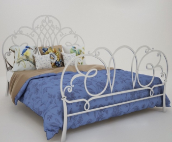 European Style Double Bed-ID:316304411