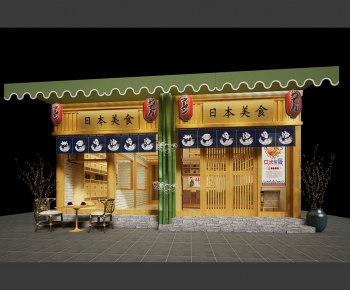 Japanese Style Facade Element-ID:430114448