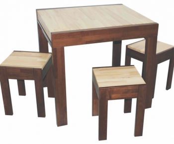 Modern Dining Table And Chairs-ID:458597549