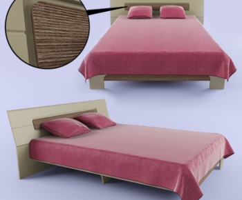 Modern Double Bed-ID:504057278