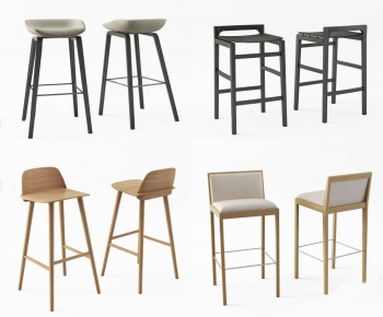 Nordic Style Bar Chair-ID:679480516