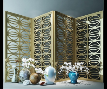 Modern New Chinese Style Partition-ID:595009944