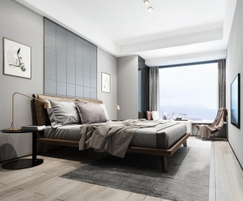 Nordic Style Bedroom-ID:458593443