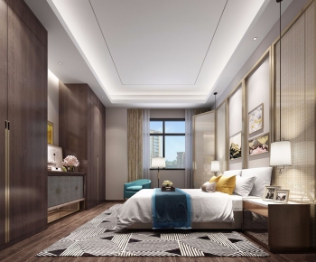 Modern Bedroom-ID:384960418