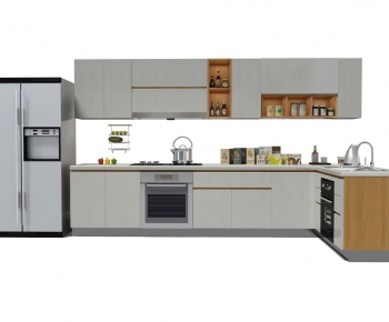 Modern Kitchen Cabinet-ID:406191174