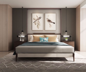 Nordic Style Bedroom-ID:619151548