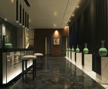 New Chinese Style Lobby Hall-ID:824593596