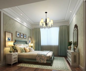 Mediterranean Style Bedroom-ID:765250487
