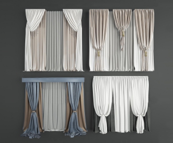 Modern Simple European Style The Curtain-ID:888936696