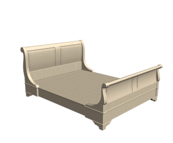 European Style Double Bed-ID:669989681