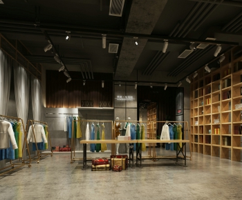 Industrial Style Clothing Store-ID:731249498