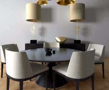 Modern Dining Table And Chairs-ID:410679972