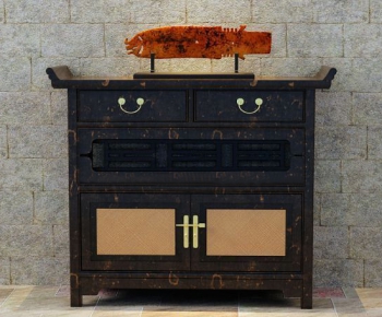 Chinese Style Side Cabinet/Entrance Cabinet-ID:193821946
