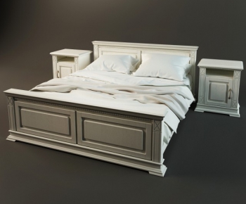 European Style Double Bed-ID:434589173