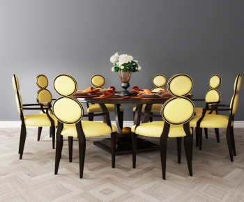 Modern Dining Table And Chairs-ID:448895375