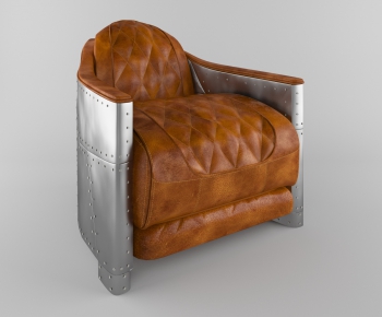 European Style Single Sofa-ID:996325845