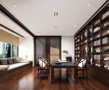 New Chinese Style Study Space-ID:255512572