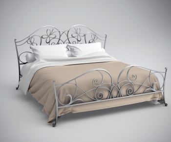 European Style Double Bed-ID:817099748