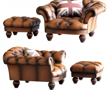 European Style Single Sofa-ID:676655873