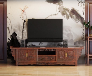 Chinese Style TV Cabinet-ID:421454722
