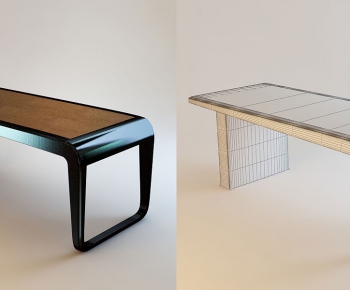 Modern Computer Desk And Chair-ID:737522431