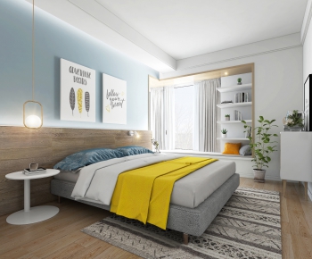 Nordic Style Bedroom-ID:980229572
