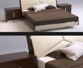Modern Double Bed-ID:635475459
