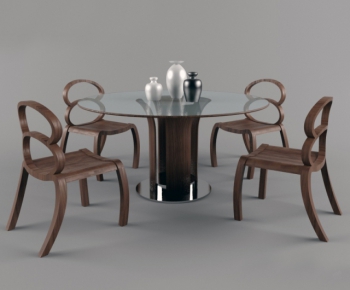 Modern Dining Table And Chairs-ID:708691762