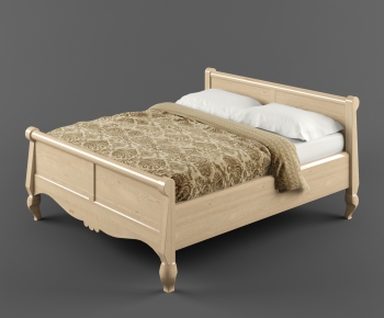 European Style Double Bed-ID:120725599