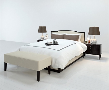 New Classical Style Double Bed-ID:618866152