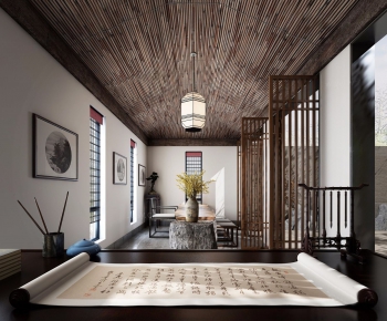 New Chinese Style Study Space-ID:533476939