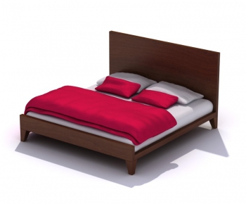 Modern Double Bed-ID:237041746