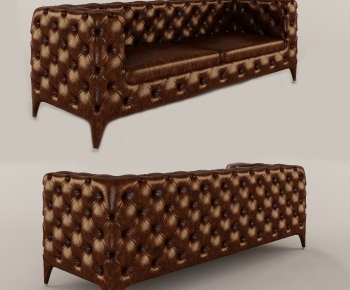 Simple European Style A Sofa For Two-ID:781781351
