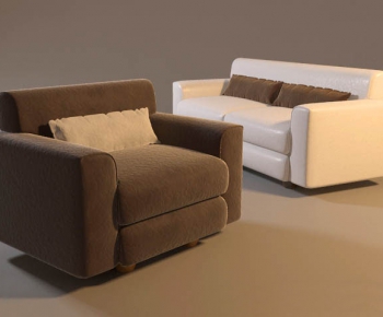 Modern Single Sofa-ID:372252825