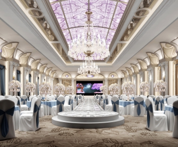 Modern European Style Banquet Hall-ID:821811775