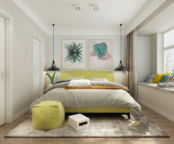 Nordic Style Bedroom-ID:507871842