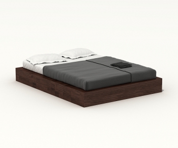 Modern Double Bed-ID:593168823