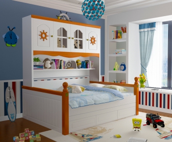 Simple European Style Children's Room-ID:720466937