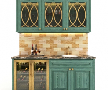European Style Kitchen Cabinet-ID:721822312