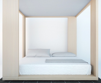 Modern Double Bed-ID:848052686