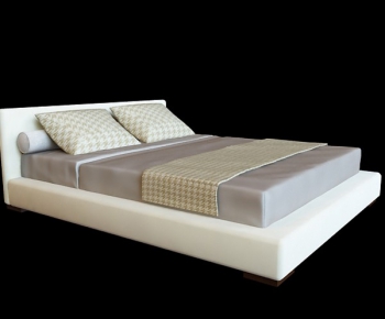 Modern Double Bed-ID:221582841