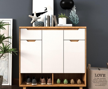 Nordic Style Shoe Cabinet-ID:828056373