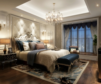 New Classical Style Bedroom-ID:372591439