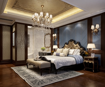 European Style Bedroom-ID:845990438